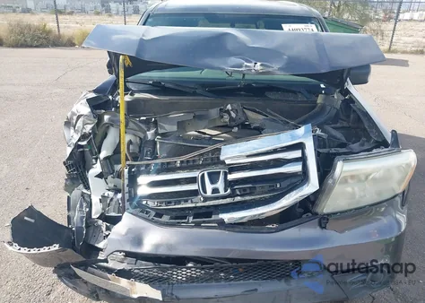 2015 Honda Pilot Lx from USA, damaged, VIN 5FNYF3H25FB029741